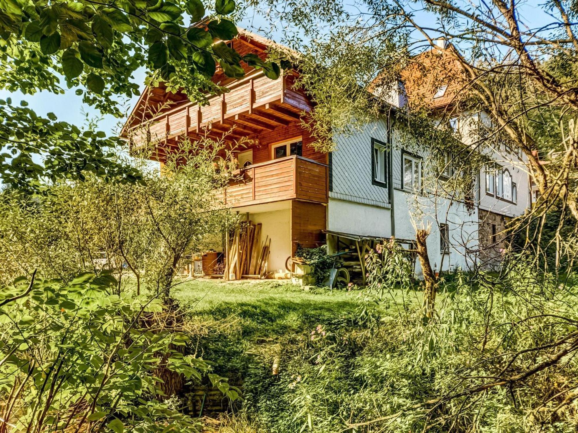 Apartment Thuringian Forest With Balcony Gießübel المظهر الخارجي الصورة
