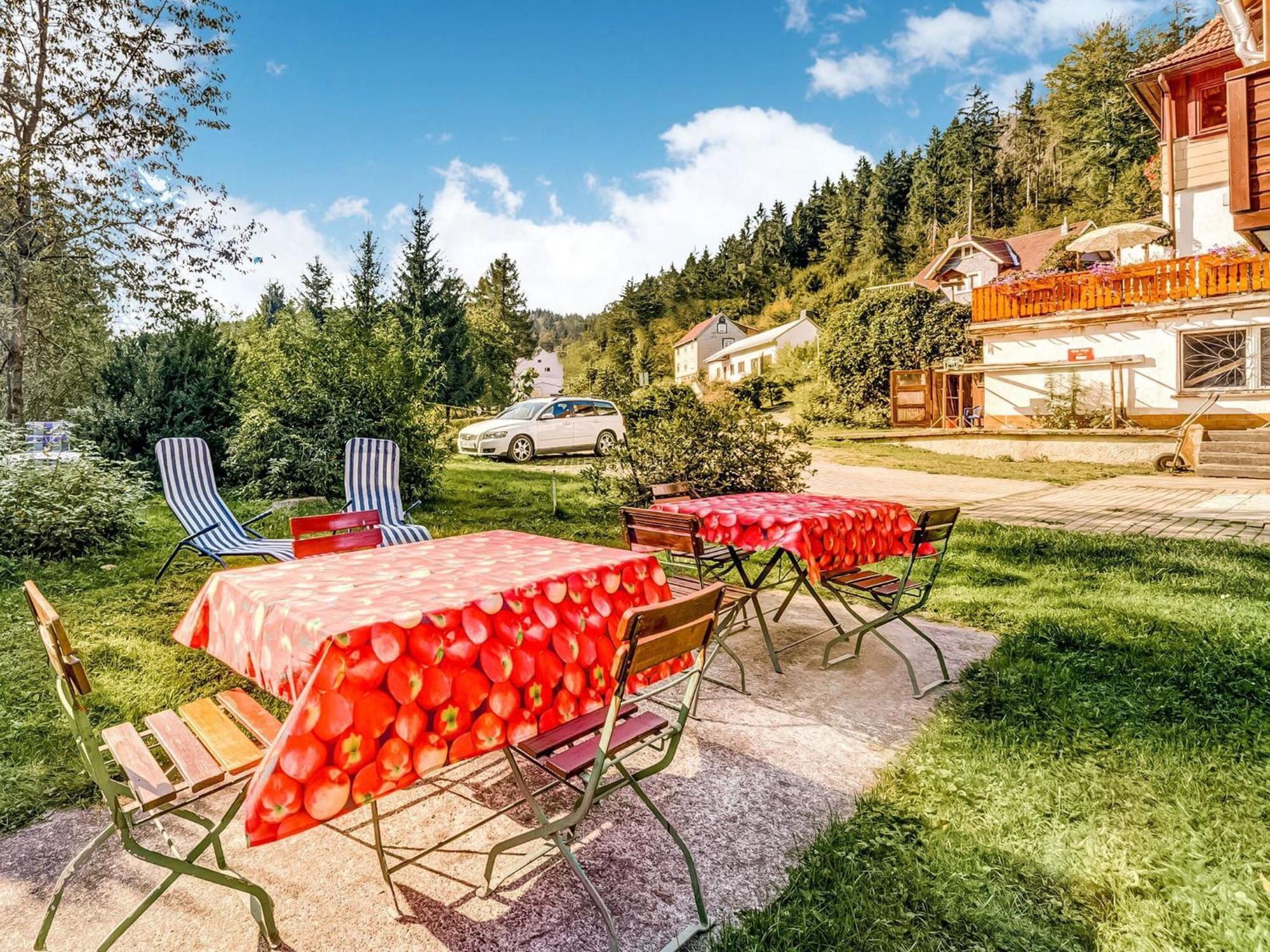 Apartment Thuringian Forest With Balcony Gießübel المظهر الخارجي الصورة