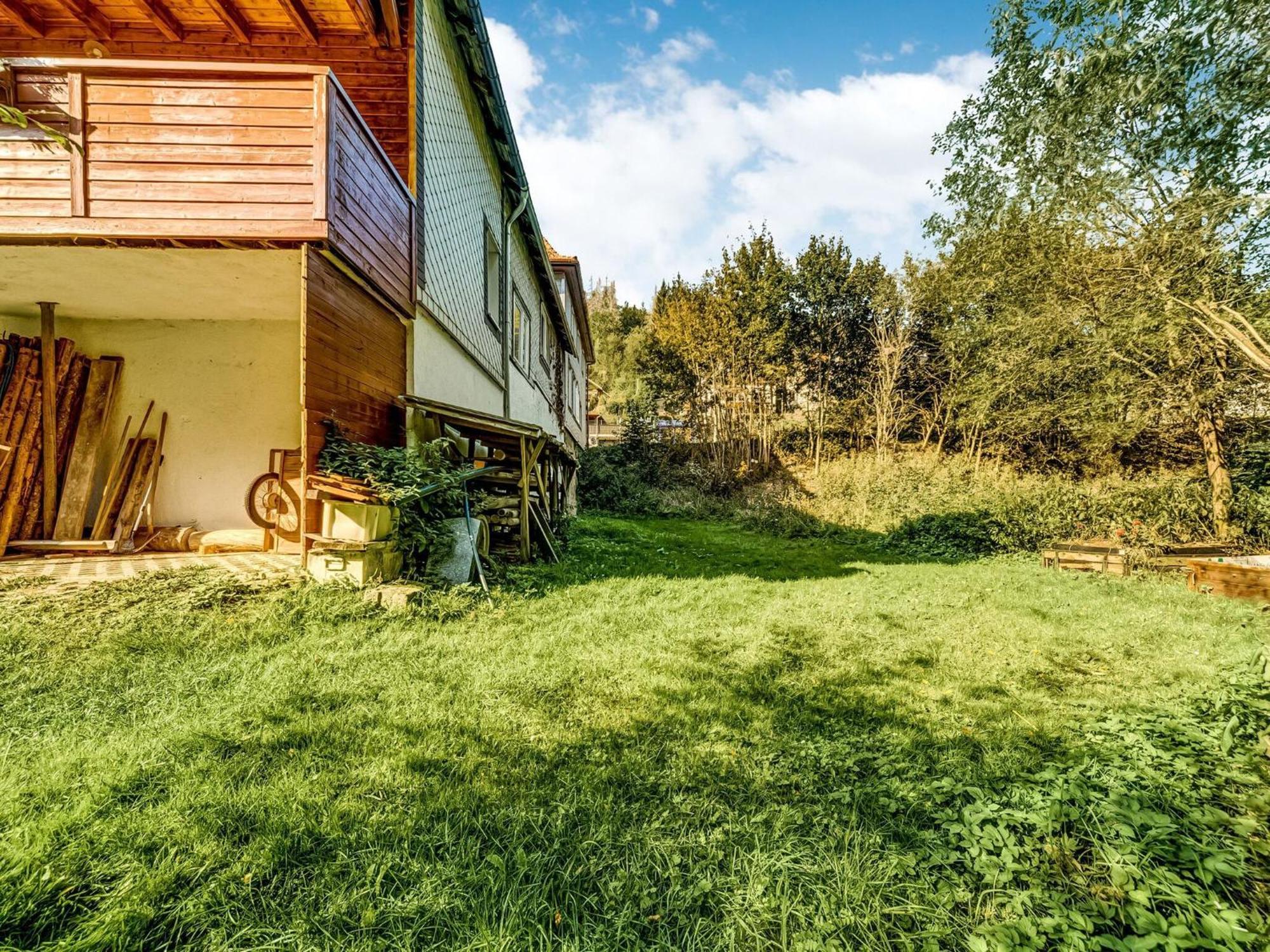 Apartment Thuringian Forest With Balcony Gießübel المظهر الخارجي الصورة